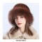Winter Fashion Faux Fur Warm Hat - Caramel Brown