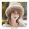Winter Fashion Faux Fur Warm Hat - Caramel Brown