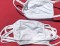 500-pack White Hanes Face Masks - Washable, 100% Cotton - Medium Size