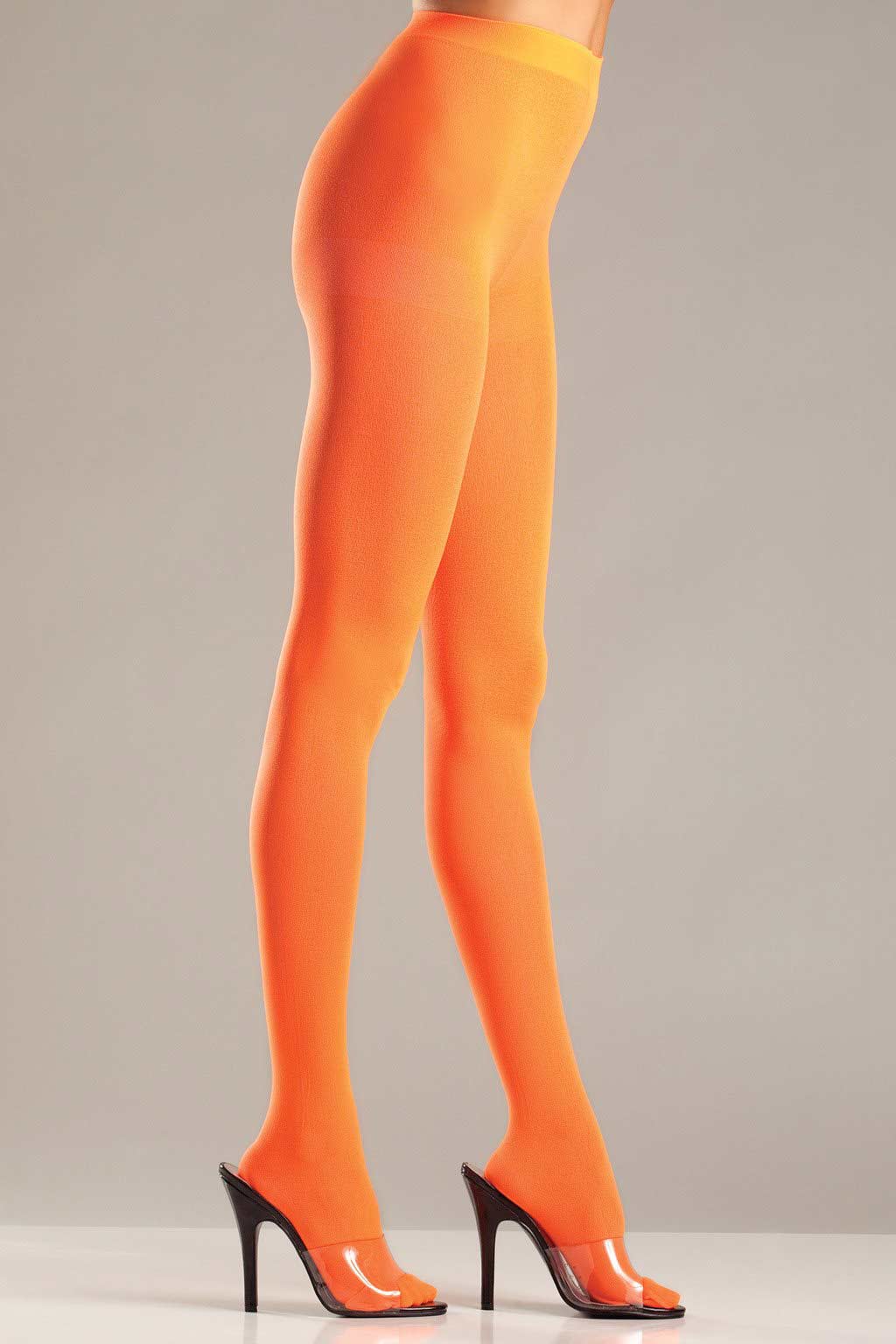 BeWicked BW620O Opaque Pantyhose Orange in Hosiery, Leggings, Stockings and Socks 5.99