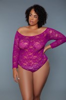 2248P Marina Bodysuit Dark Magenta