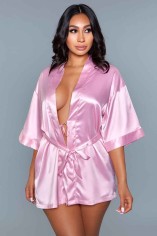 1947 Getting Ready Robe - Rose Pink