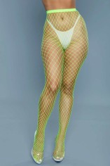 2303 Cant Back Down Pantyhose Neon Green
