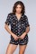 1816 Janelle Sleep Set Black