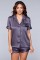 1816 Janelle Sleep Set Dark Grey