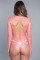 1909 Dance All Night Bodystocking Hot Pink