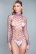 1909 Dance All Night Bodystocking Purple