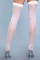 1918 Best Behavior Thigh Highs White