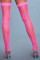 1931 Nylon Fishnet Thigh Highs Neon Pink - SPECIAL