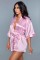 1947 Getting Ready Robe - Rose Pink