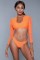 1980 Cardi 2 Piece Suit Orange