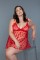 2032-Valentine BabyDoll - Red