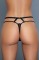 2095 Adrienne Thong 3 Pack - Black, Red, White