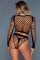 2155 Play With Me Bodystocking Black