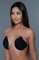 2190 Cat ears Fabric Cover-Ups Black