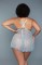 2238 Bridgette Babydoll Grey