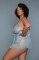 2238 Bridgette Babydoll Grey