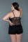 2244 Paris Cami Set - Black