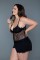 2244 Paris Cami Set - Black