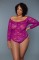 2248P Marina Bodysuit Dark Magenta
