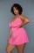 2250P Hailee Babydoll Coral