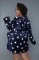 2259 Kaylee Robe Navy White