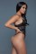 2266 Camille Bodysuit - Black