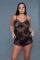 2270 KELLY CHEMISE BLACK