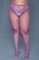 2302 Up All Night Pantyhose Purple