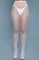 2302 Up All Night Pantyhose White