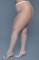 2302 Up All Night Pantyhose White