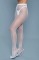 2302 Up All Night Pantyhose White