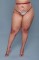2303 Cant Back Down Pantyhose Burgundy