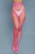 2303 Cant Back Down Pantyhose Hot Pink