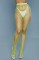 2303 Cant Back Down Pantyhose Neon Green