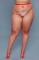 2303 Cant Back Down Pantyhose Red