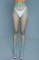 2303 Cant Back Down Pantyhose Turquoise