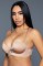 2306 Front Tie Fashion Bra Nude