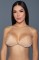 2309 Scalloped Edge Bra Adhesive - Nude