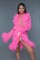 BW834 Glamour Robe - Hot Pink