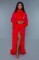 BW834 Glamour Robe - Red