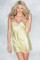 BW1521YW Your One And Only Slip Dress - Yellow - SPECIAL