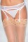BW1539WT Lace Garter Belt - White