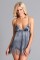 BW1776DG Dark Grey Babydoll