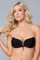 BWXB071BK Microfiber Tie Up Bra - Black