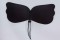 BWXB071BK Microfiber Tie Up Bra - Black