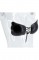 BWXW034ND Silicone Tie Up Bra - Black