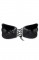 BWXW034ND Silicone Tie Up Bra - Black