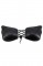 BWXW034ND Silicone Tie Up Bra - Black