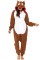 C1801 WOLF Adult Onesie